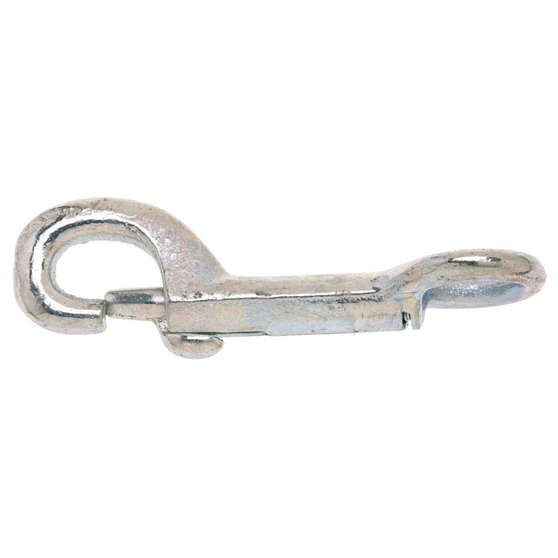Campbell T7600311 Rigid Eye Bolt Snap, 5/8 in, 70 lb Working Load, Malleable Iron, Zinc