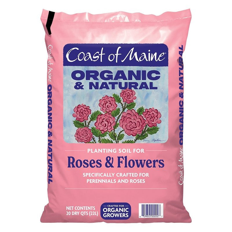 Coast of Maine 1CBRFS20QT Roses and Flowers Soil, 20 qt