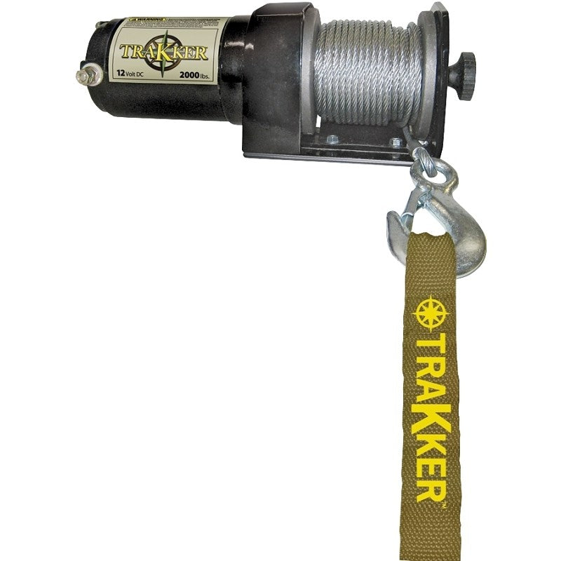 Keeper KT2000 Series Winch, 2000 lb, Electric, 12 VDC