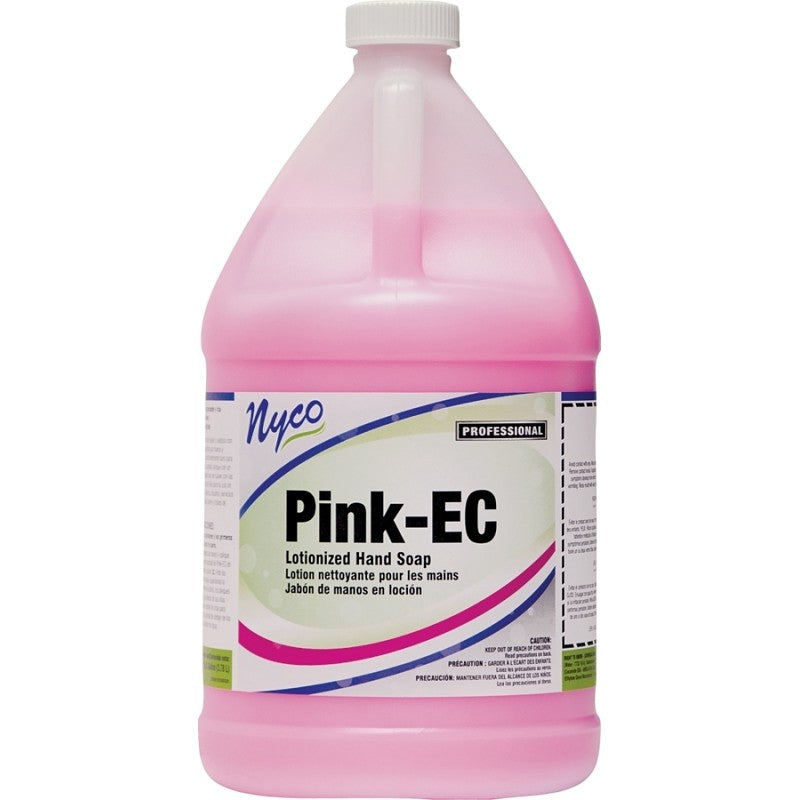 nyco NL358-G4 Hand Cleaner, Liquid, Pink, Floral, 1 gal (Pack of 4)