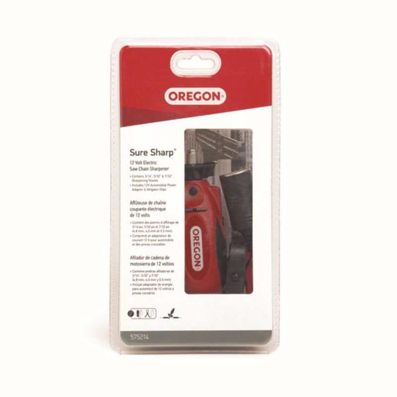 Oregon 575214 Chainsaw Sharpener, 12 V, Plastic