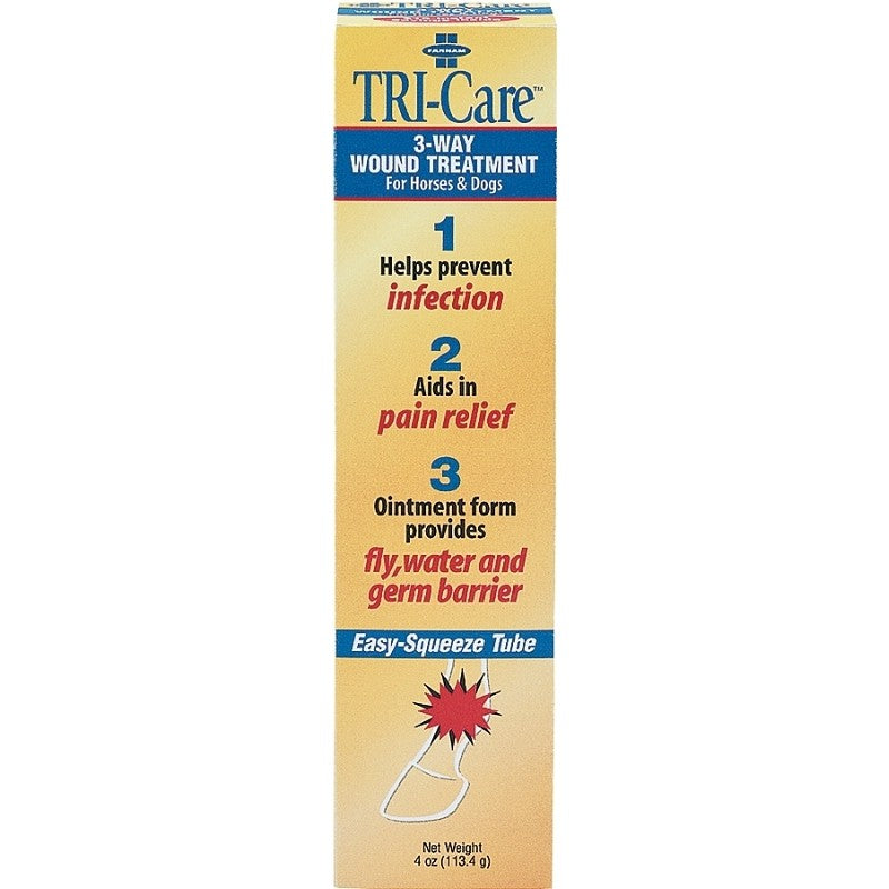Farnam TRI-Care 100502415 Wound Treatment, 4 oz Tube