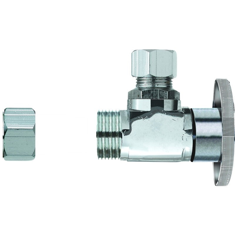 Plumb Pak PP32-1PCLF Transition Valve, 1/2 x 3/8 in Connection, CPVC x Tube, CPVC Body