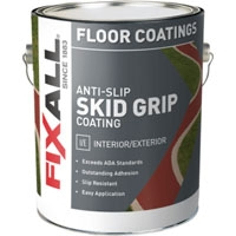 California Paints F06525-1 Anti-Slip Paint, Crimson, 1 gal (Pack of 4)