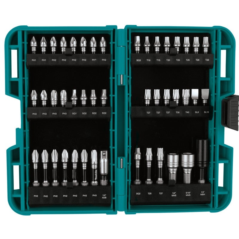 Makita Impact XPS E-01650 Impact Bit Set, 45-Piece, Steel