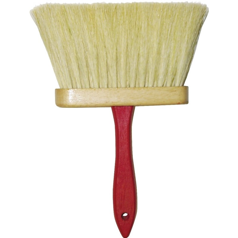 DQB 11956 Masonry Brush, 6-1/2 in L Brush, Tampico Bristle, White Bristle, Hardwood Handle