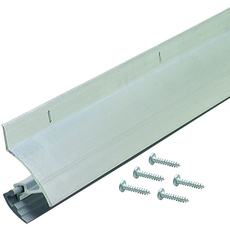 M-D 05546 Drip Cap, 36 in L, 9/16 in W, Aluminum