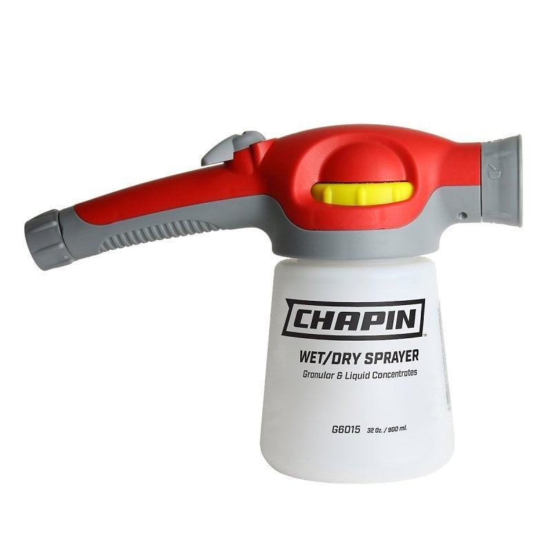 Chapin G6015 Wet/Dry Hose End Sprayer, 32 oz Cup