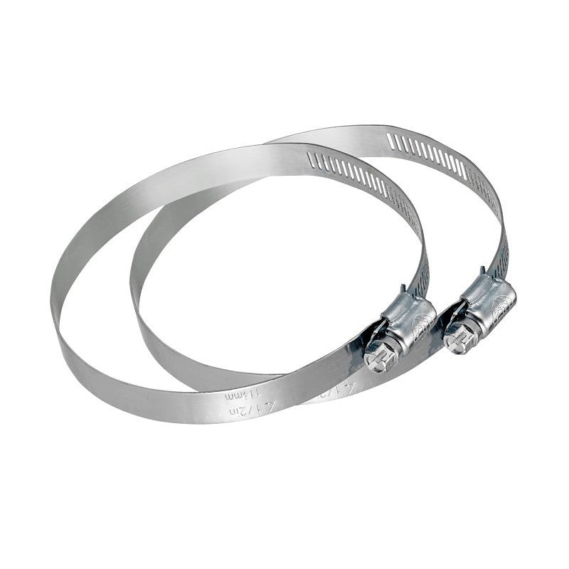 Lambro 2841 Worm Gear Clamp, 4 in Duct, Clamping Range: 3-9/16 to 4-1/2 in, Steel