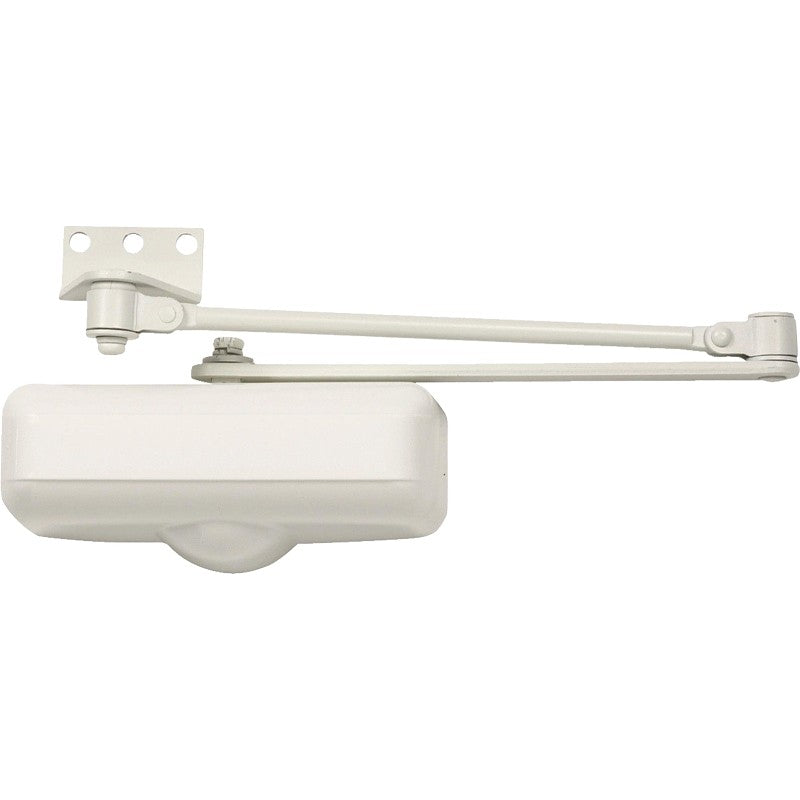 Tell Manufacturing 1000 Series DC100082 Door Closer, Friction Hold Open Arm, Stainless Steel (POS)