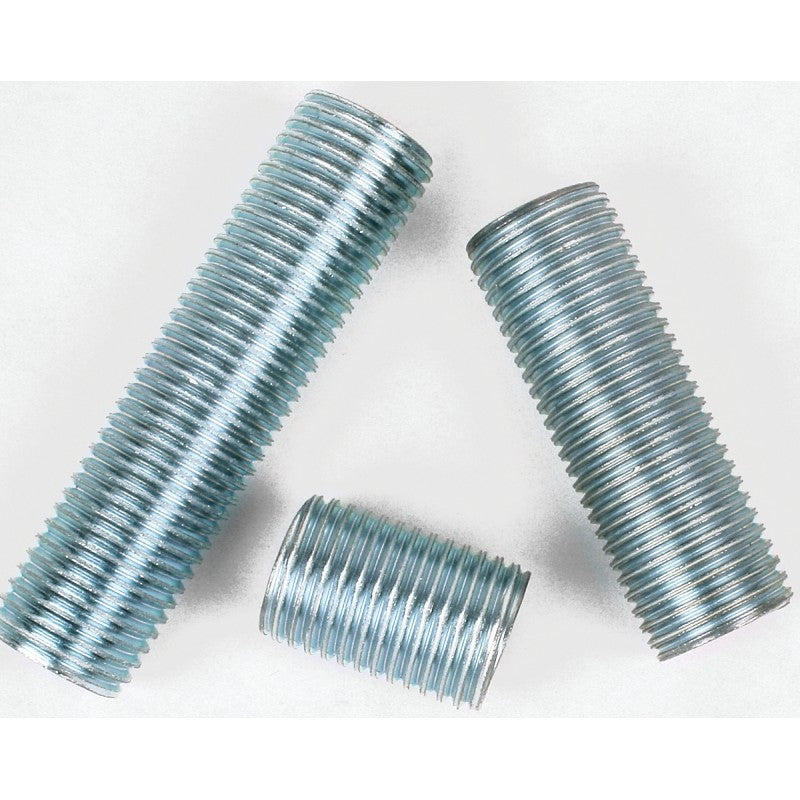 Jandorf 60161 Lamp Nipple Assortment, Specifications: 1/4 IP Thread, Zinc