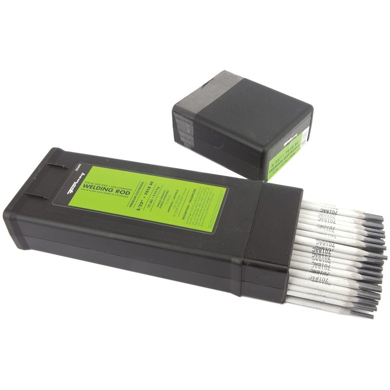 Forney 30690 Stick Electrode, 84000 psi Tensile Strength, Applicable Materials: Mild Steel, 5/32 in Dia
