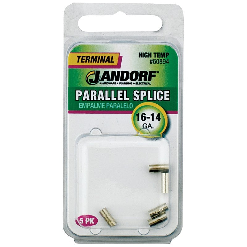 Jandorf 60894 Butt Splice Connector, 16 to 14 AWG Wire, 5/PK