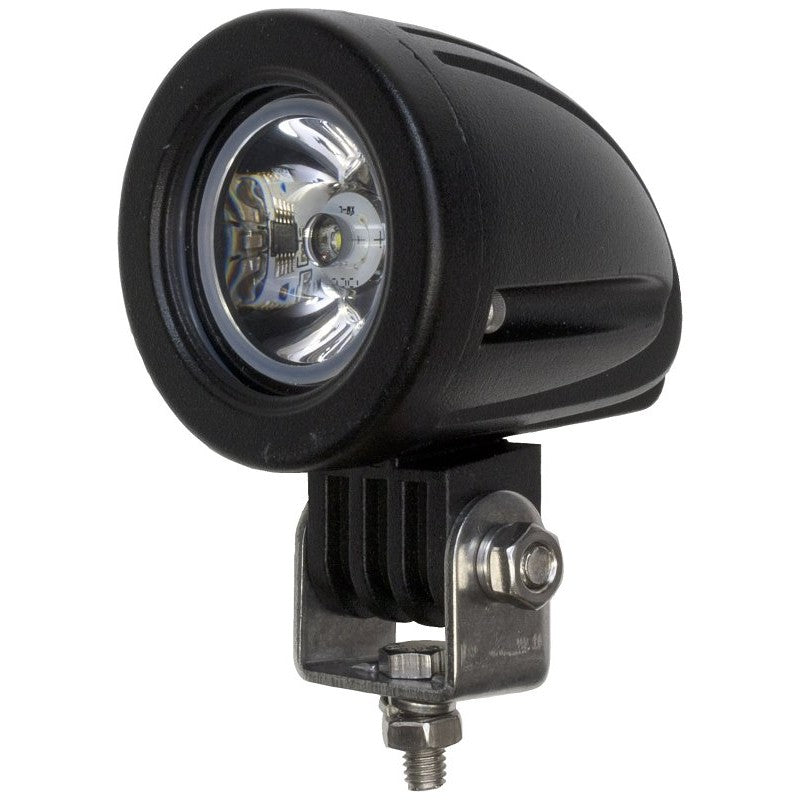 PM V901-MV Round Mini Work Light, 0.65/1.3 A, 12/24 V, 4-Lamp, LED Lamp, 700 Lumens Lumens, Black