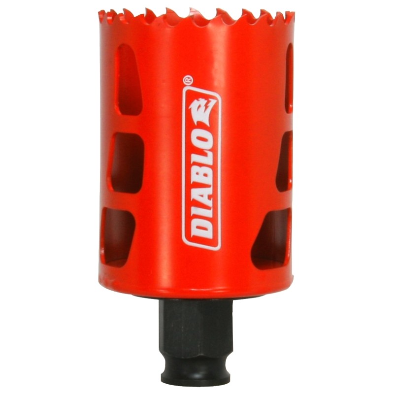 Diablo DHS1813 Hole Saw, 1-13/16 in Dia, 2-3/8 in D Cutting