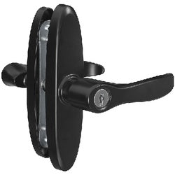 Decorative Key Operated Storm Door Lever 1-1/2, 2 Or 3 Inch Centers Bronze (POS)