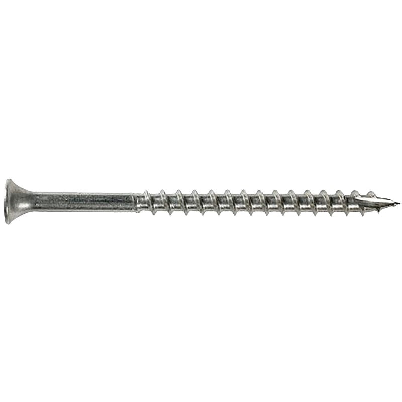 Simpson Strong-Tie S10300DB1 Screw, #10 Thread, 3 in L, Coarse Thread, Bugle Head, Square Drive, Steel, 68/PK