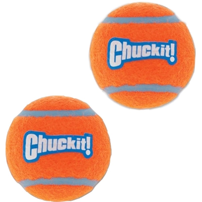 Chuckit! 74023 Dog Toy, Ball, M, Rubber, Blue/Orange