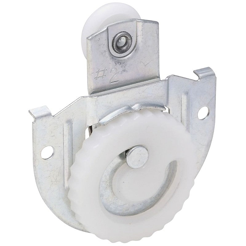 National Hardware N344-853 Sliding Door Hanger, 60 lb, Plastic/Steel, For: 3/4 to 1-3/8 in Thick Doors