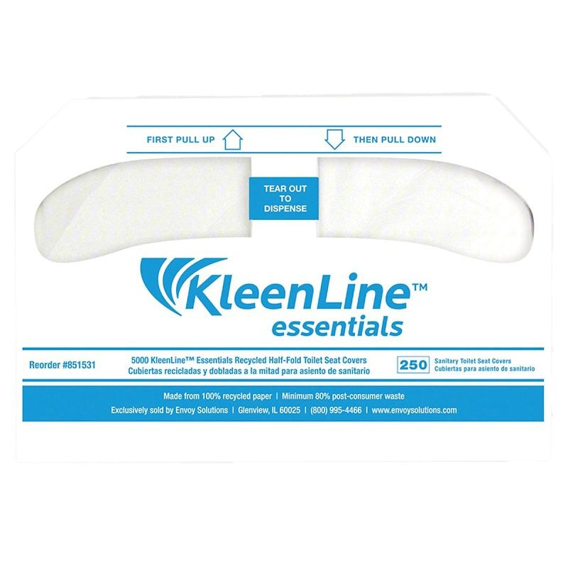 North American Paper 886307 Toilet Seat Cover, White