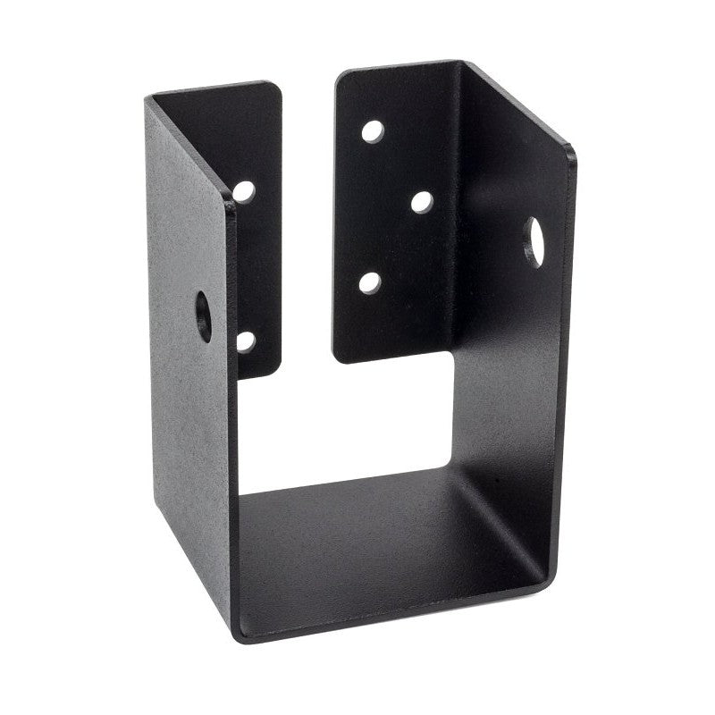 Simpson Strong-Tie APHH APHH46 Joist Hanger, 5-1/8 in H, 3 in D, 3-9/16 in W, 4 x 6 in, Steel, Black, ZMAX (Pack of 2)