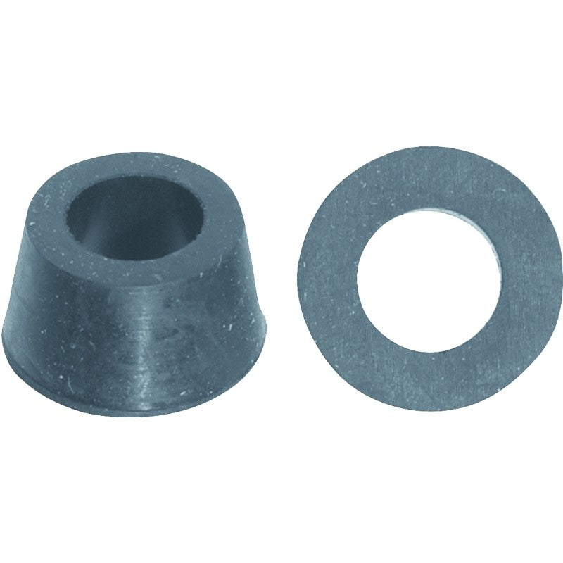Danco 38805B Faucet Washer, Cone, 11/32 in ID x 23/32 in OD Dia, 3/8 in Thick, Rubber (Pack of 5)