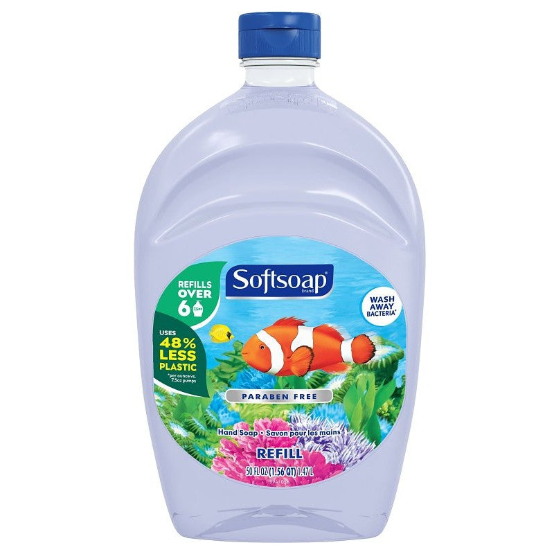 Softsoap Aquarium Series US05262A Hand Soap, Liquid, 50 fl-oz, Bottle