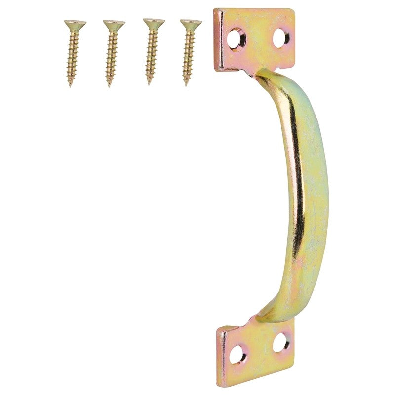 ProSource 20911CZB-PS Door Pull, 1-1/2 in W, 5-3/4 in D, 1-3/8 in H, Steel, Dichromate