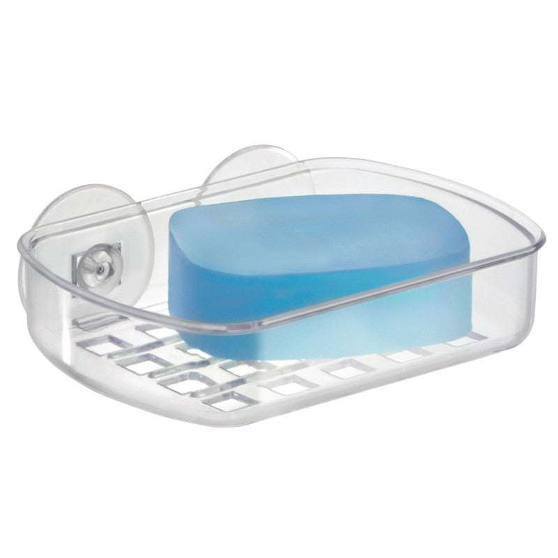 iDESIGN 19600 Suction Soap Cradle, Plastic