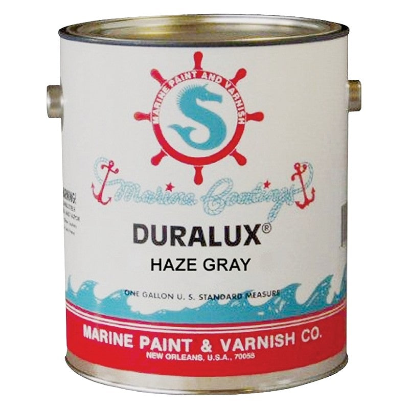 Duralux M731-1 Marine Paint, High-Gloss Sheen, Haze Gray, 1 gal, Can, 400 to 500 sq-ft/gal Coverage Area (Pack of 4)