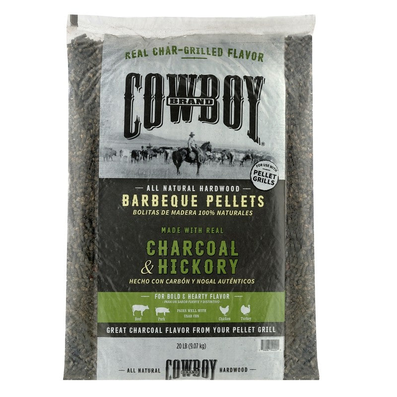 Cowboy 54220 Charcoal BBQ Pellet, 20 lb Bag