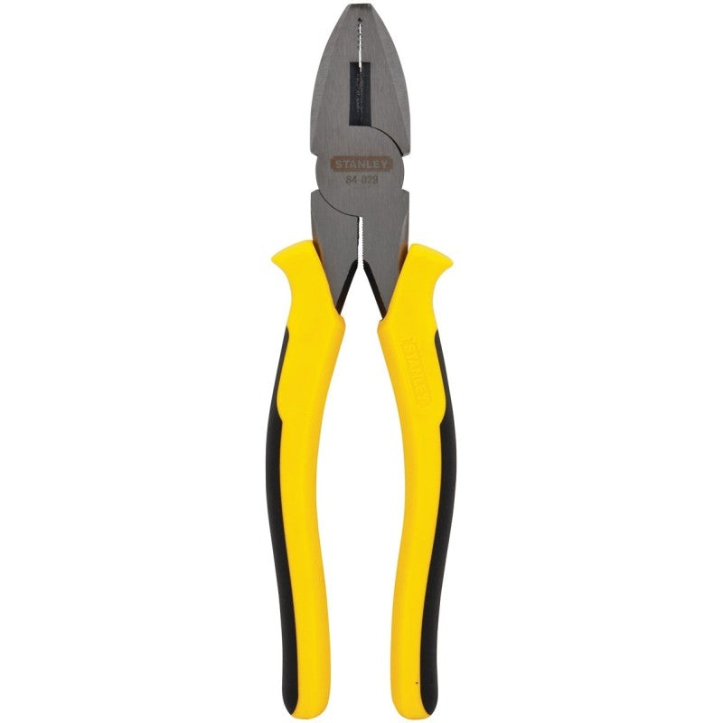 STANLEY 84-029 Lineman's Plier, 8 in OAL, Comfort-Grip Handle