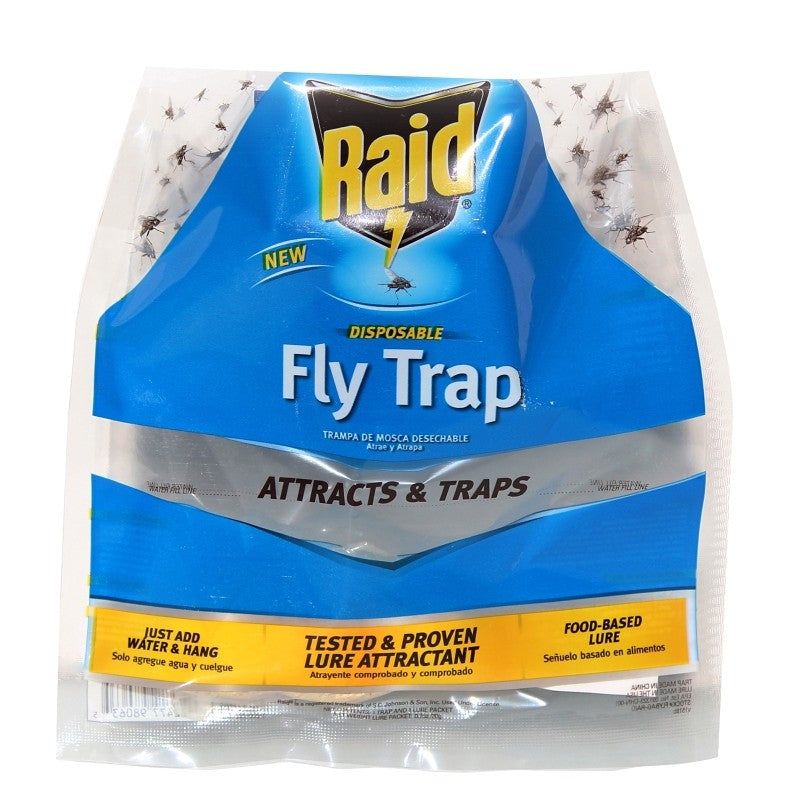 Raid FLYBAG-RAID Fly Trap, Bag (Pack of 6)