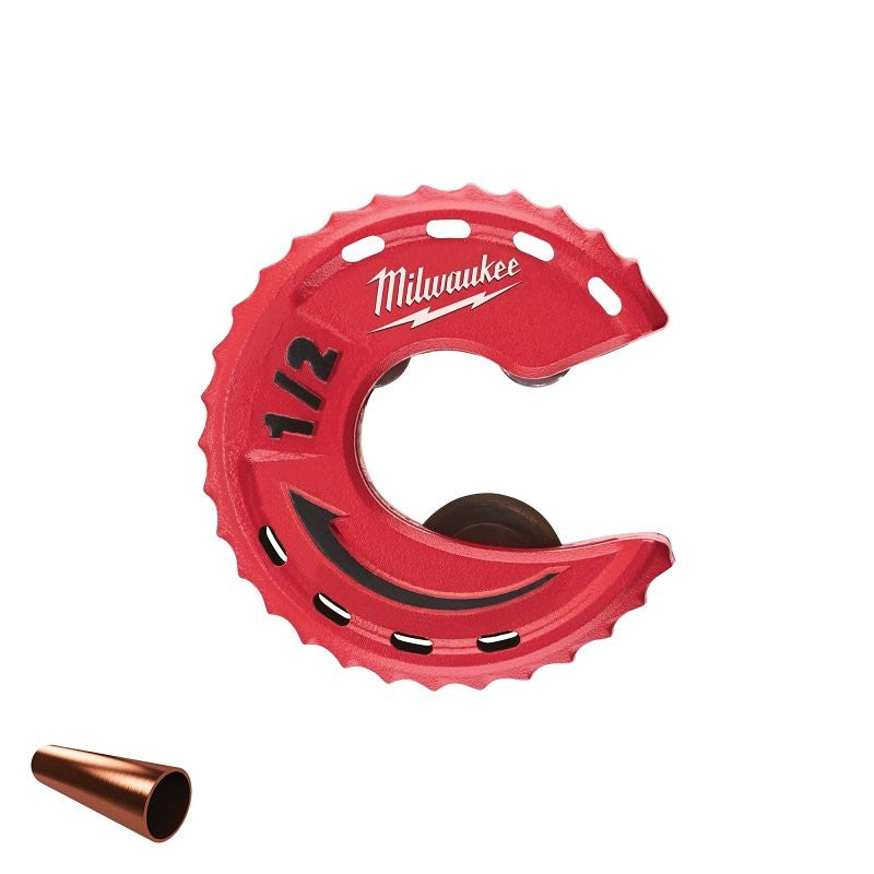 Milwaukee 48-22-4260 Close Quarters Tubing Cutter, 1/2 in Max Pipe/Tube Dia, Aluminum/Copper Pipe/Tube
