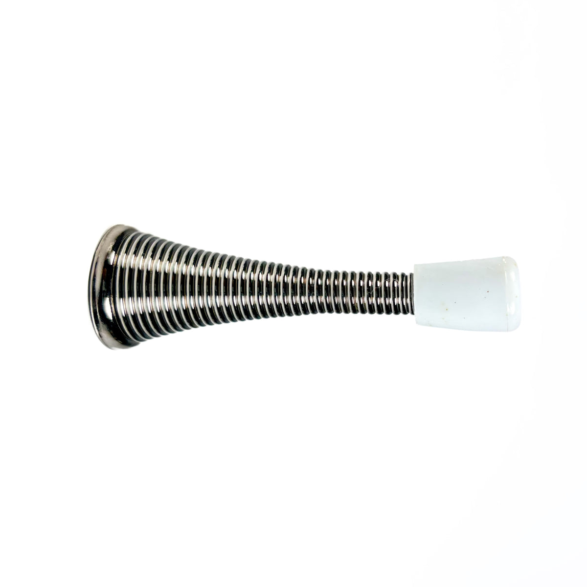 Heavy Duty Spring Door Stop 3 Inch Bright Nickel Chrome