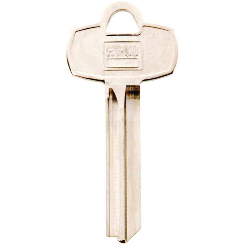 Hy-Ko 11010BE2 Key Blank, Brass, Nickel, For: Best Cabinet, House Locks and Padlocks, BE2 Key Number (Pack of 10)