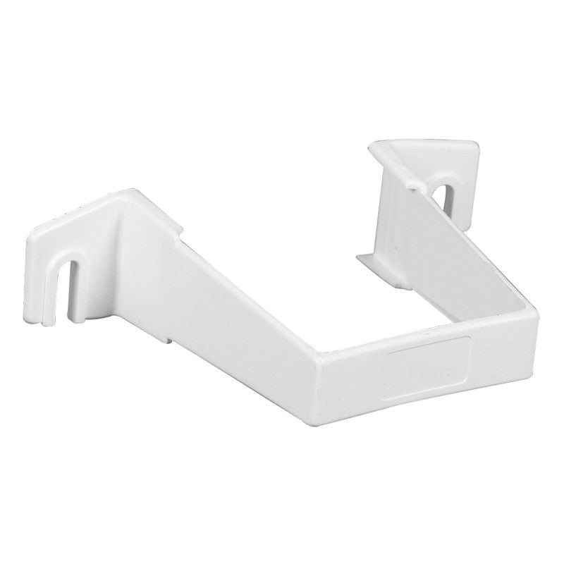 Amerimax T0534HP U-Downspout Bracket, Vinyl, White