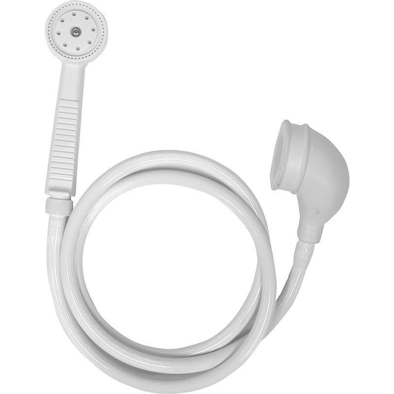 Danco VersaSpray 10086 Handheld Shower Head, 2.2 gpm, Rubber, 5 ft L Hose