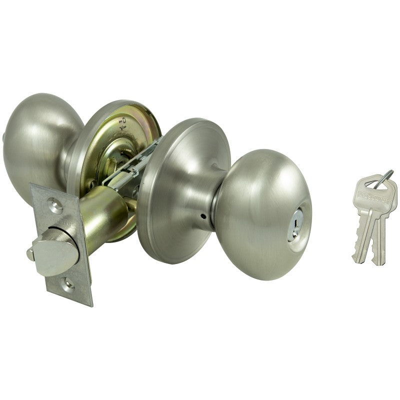 ProSource TYLP00V-PS Entry Knob, Brass, KW1, KA3 Keyway, 3 Grade (Pack of 3)