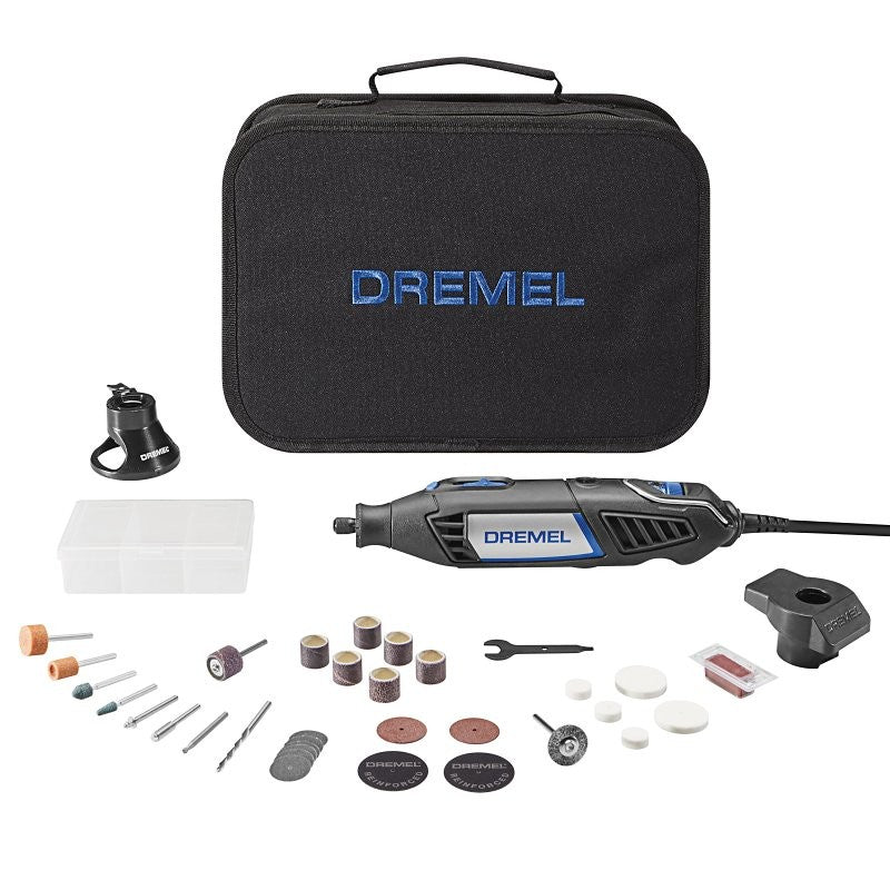 Dremel 4000-2/32 Corded Rotary Tool, 1.6 A, 5000 to 35,000 rpm Speed