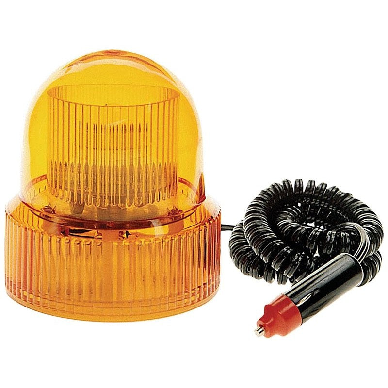 PM 772 V772A Flashing Beacon Light, 9 to 16 V, LED Lamp, Amber Lens, 90 fpm Flash Rate