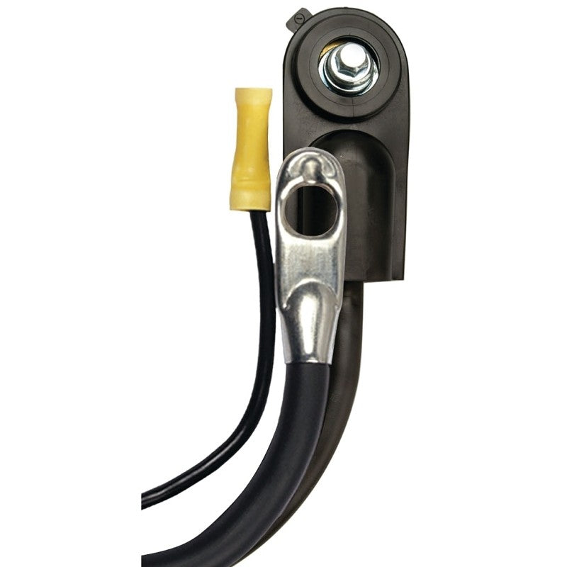 CCI Maximum Energy 32-4L Battery Cable with Lead Wire, 4 AWG Wire, 32 in L, Black Sheath