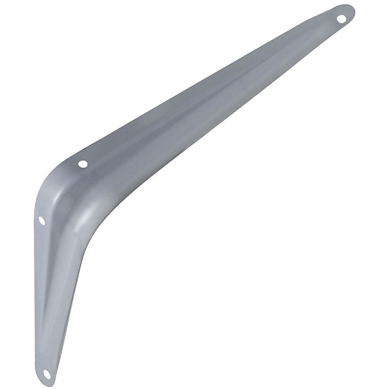 National Hardware 211BC Series N171-066 Shelf Bracket, 100 lb, Steel, Gray, 6 in L