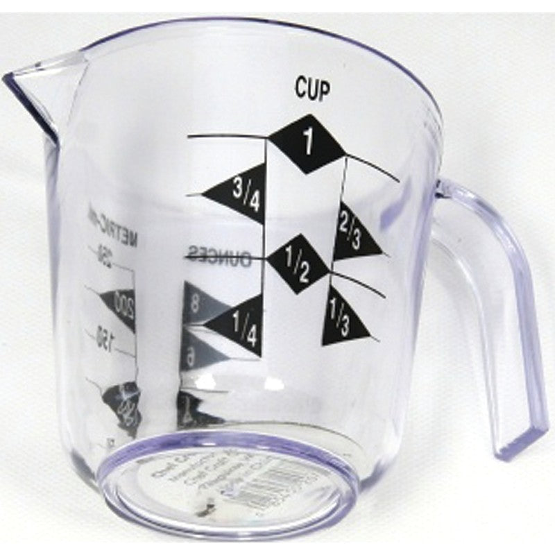 Chef Craft 20789 Measuring Cup, Metric Graduation, Clear