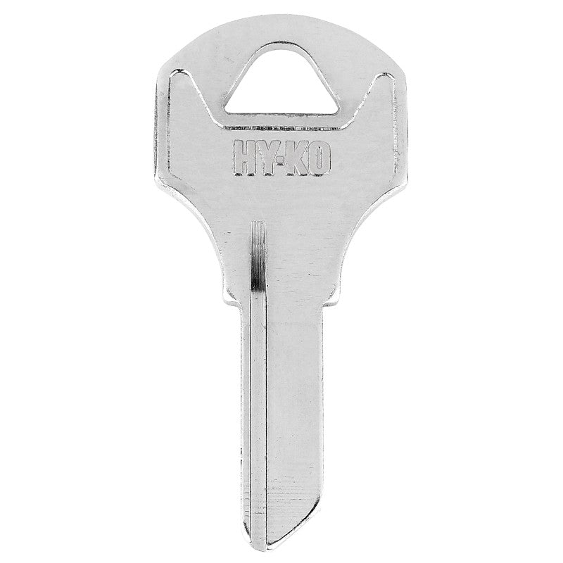Hy-Ko 11010CO63 Key Blank, Brass, Nickel-Plated, For: Corbin/Russwin CO63 Locks (Pack of 10)