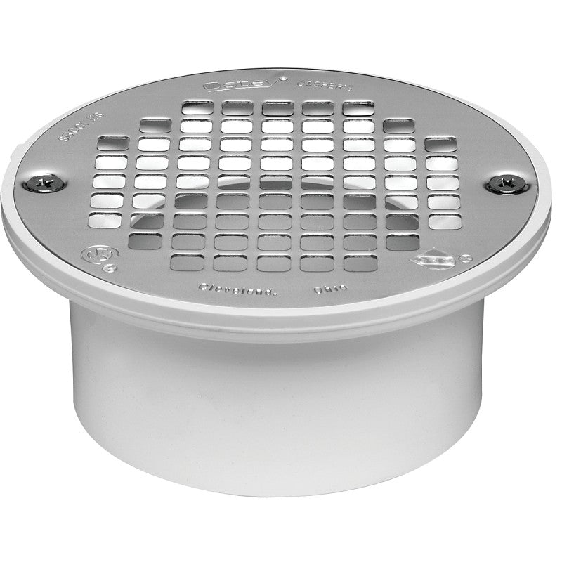 Oatey 43601 Floor Drain, PVC Body