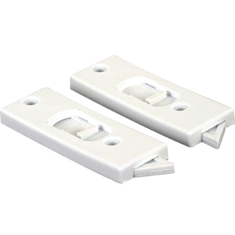 Prime-Line F 2599 Tilt Latch, Plastic, White, Includes: (1) Left Hand Latch, (1) Right Hand Latch, Fastener