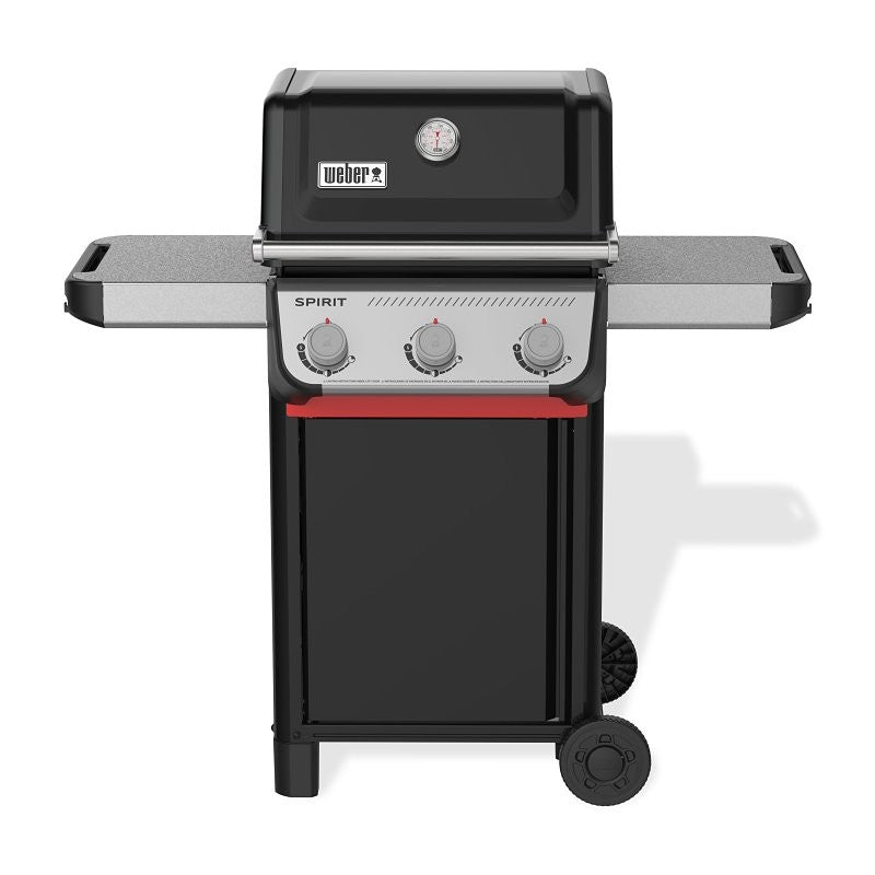 Weber Spirit E-310 Series 1500788 Gas Grill, 24,000 Btu/hr BTU, Liquid Propane, 3-Burner, Side Shelf Included: Yes
