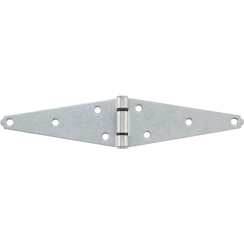 National Hardware N128-322 Strap Hinge, 2.43 in W Frame Leaf, Steel, Screw Mounting, 20 lb
