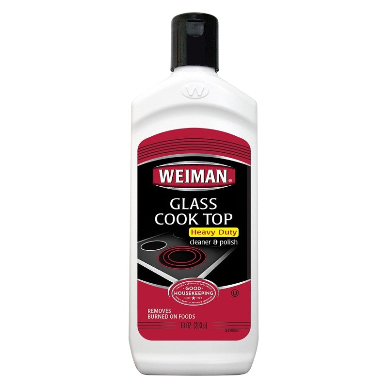 Weiman 38 Cooktop Cleaner and Polish, 10 oz, Paste, Apple, Tan